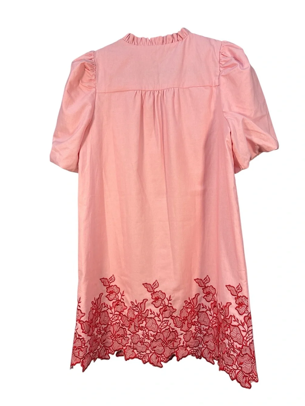 NWT‎ Tuckernuck Hyacinth House Mimi Mini Dress Linen Embroidered $198 Small